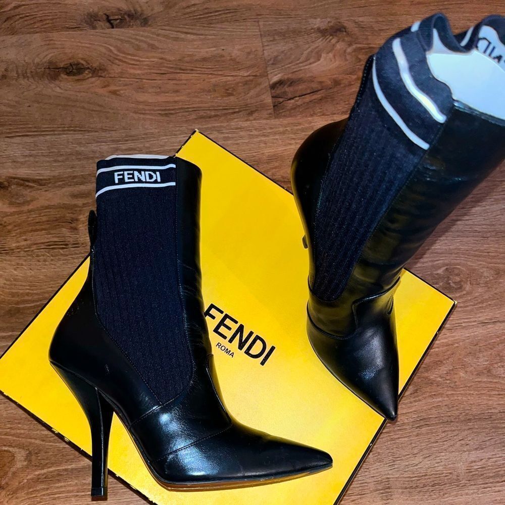 Fendi booties 